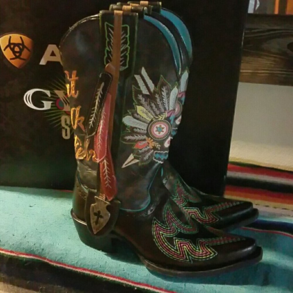 Gypsy Soule by Ariat Indian Sugar Soule Boots 7 - Picture 4 of 4